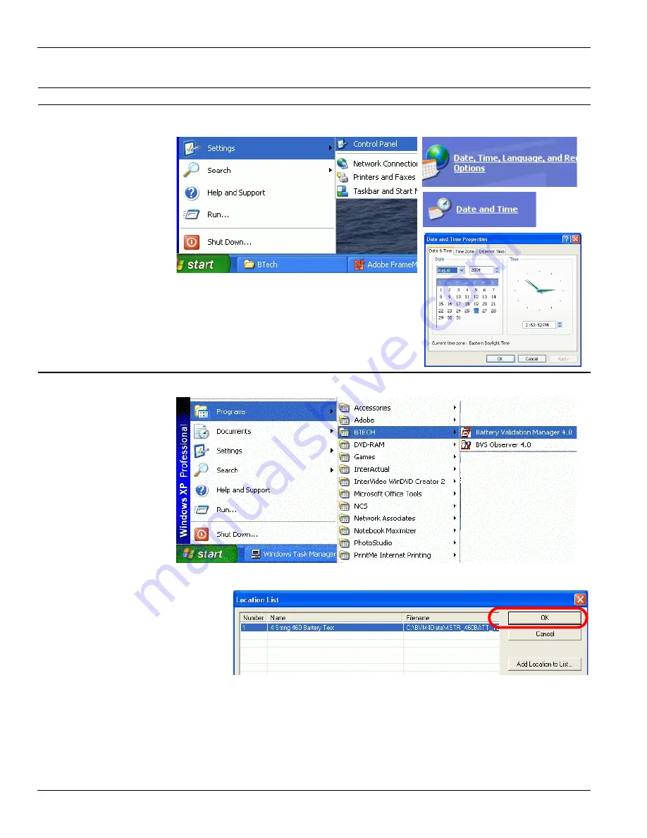 BTECH S5 BATTERY VALIDATION SYSTEM SCM-600 Operating Manual Download Page 28