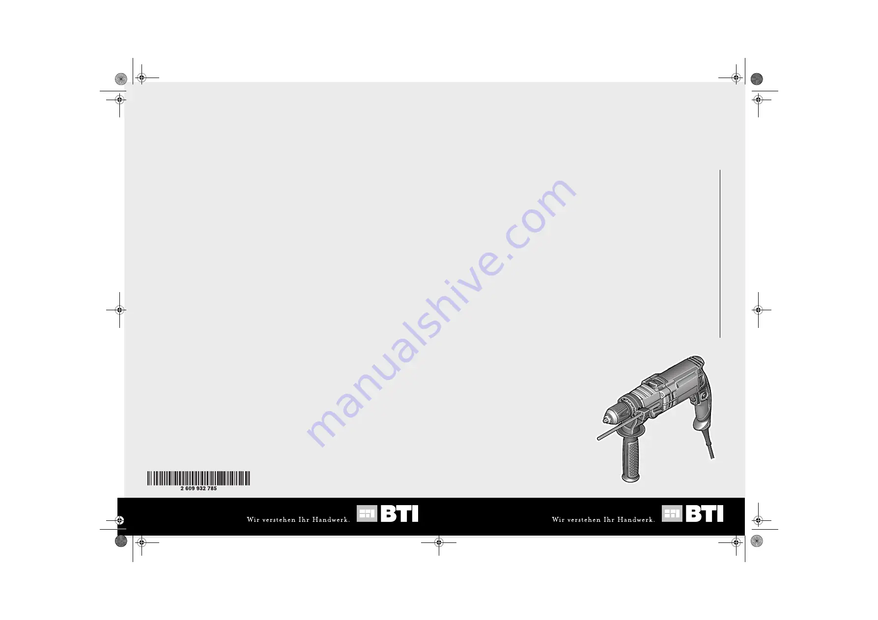 BTI 9032225 Original Instructions Manual Download Page 1