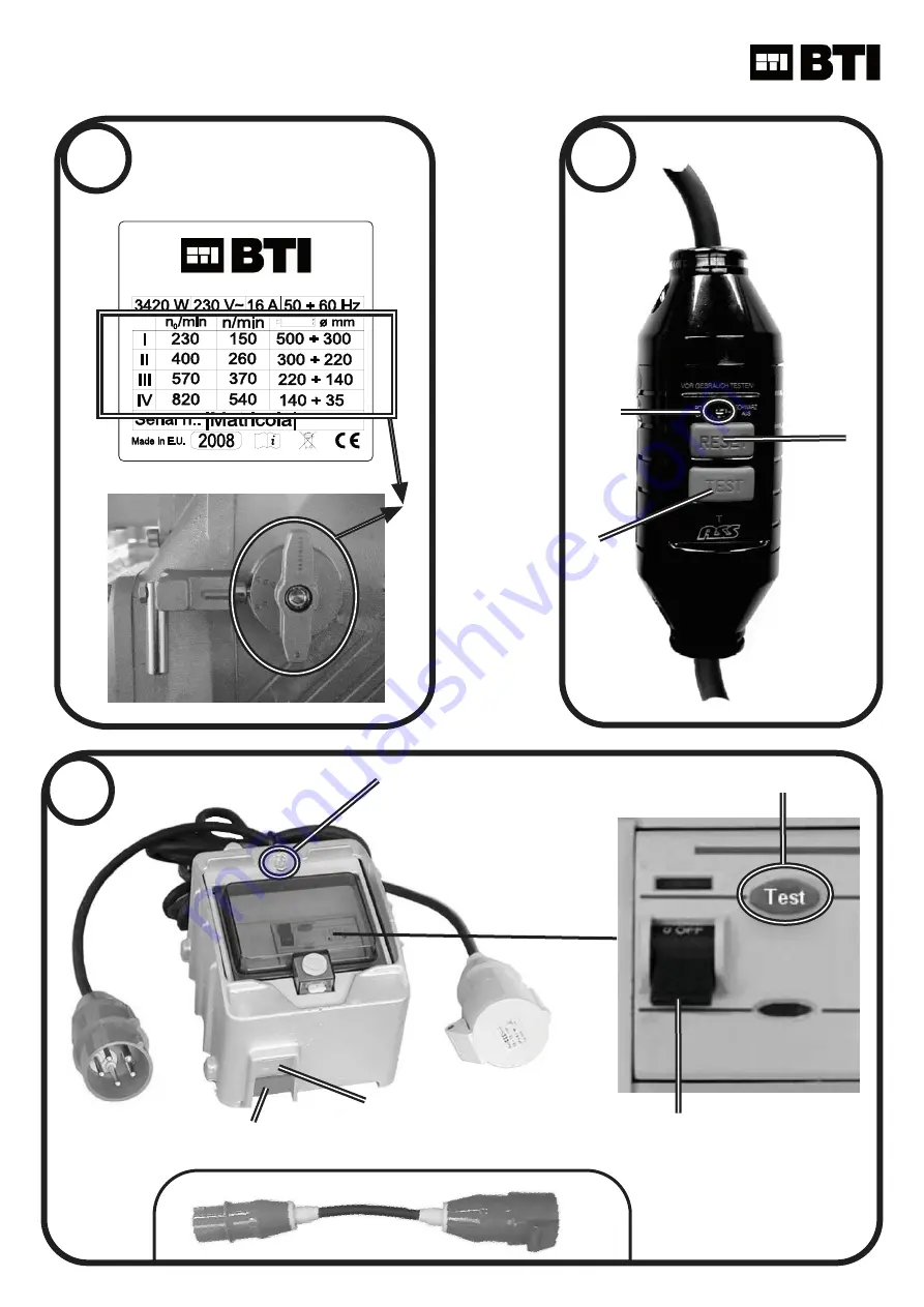 BTI 9042722 Safety And Users Manual Download Page 5