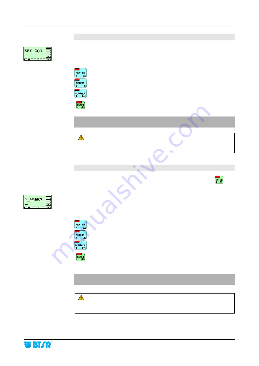 btsr IS3 Operating Manual Download Page 41