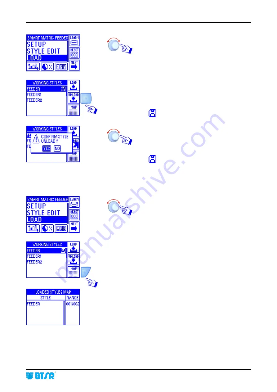 btsr SMART MATRIX FEEDER Скачать руководство пользователя страница 54