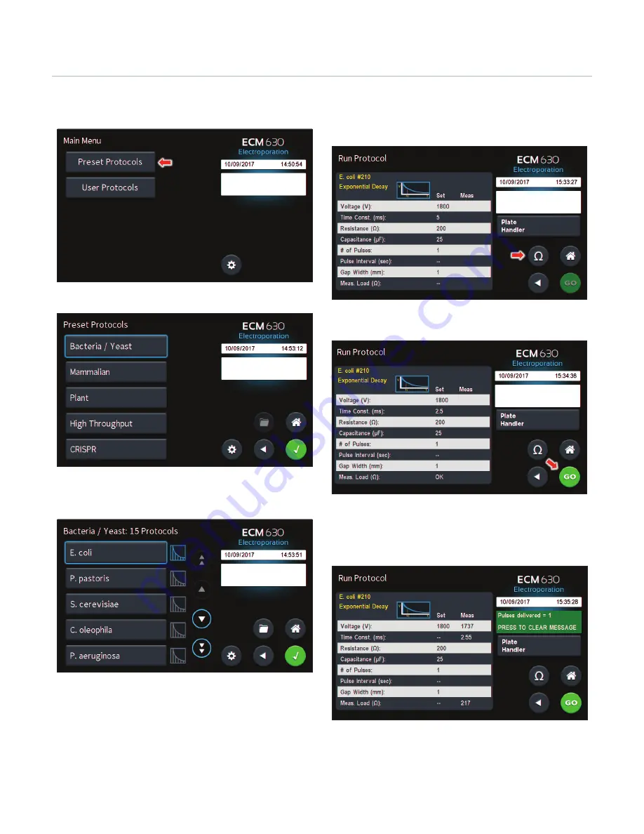 BTX ECM 830 User Manual Download Page 12