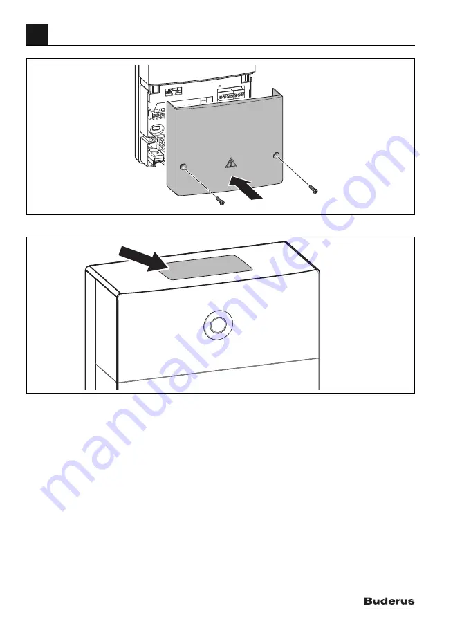 Buderus EM100 Installation Instructions For Skilled Labour Download Page 54