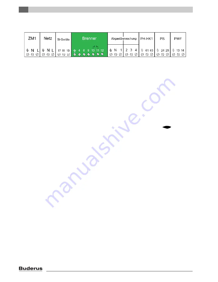 Buderus Logamatic 2107 Installation And Service Instructions Manual Download Page 62