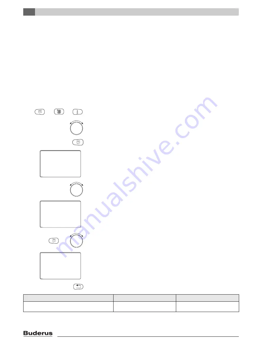 Buderus Logamatic 4323 Service Instructions Manual Download Page 58