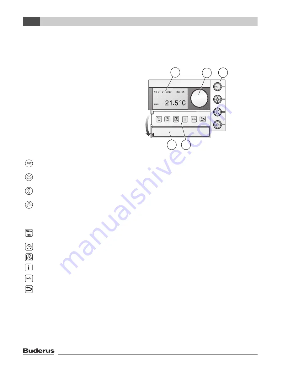 Buderus Logamatic EMS RC35 Installation And Service Instructions Manual Download Page 14