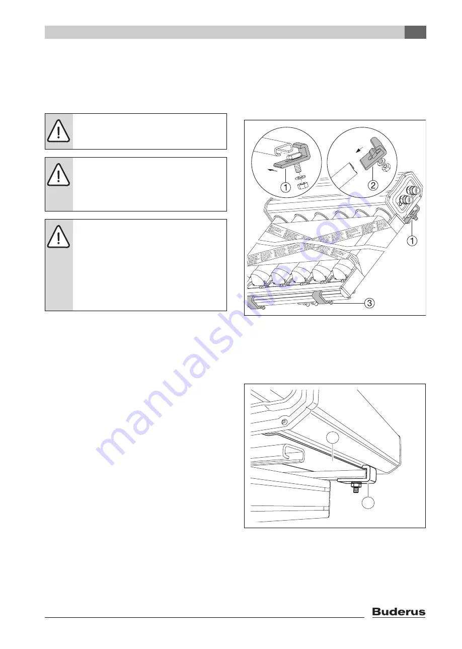 Buderus SKR12.1R Installation And Maintenance Instructions Manual Download Page 23