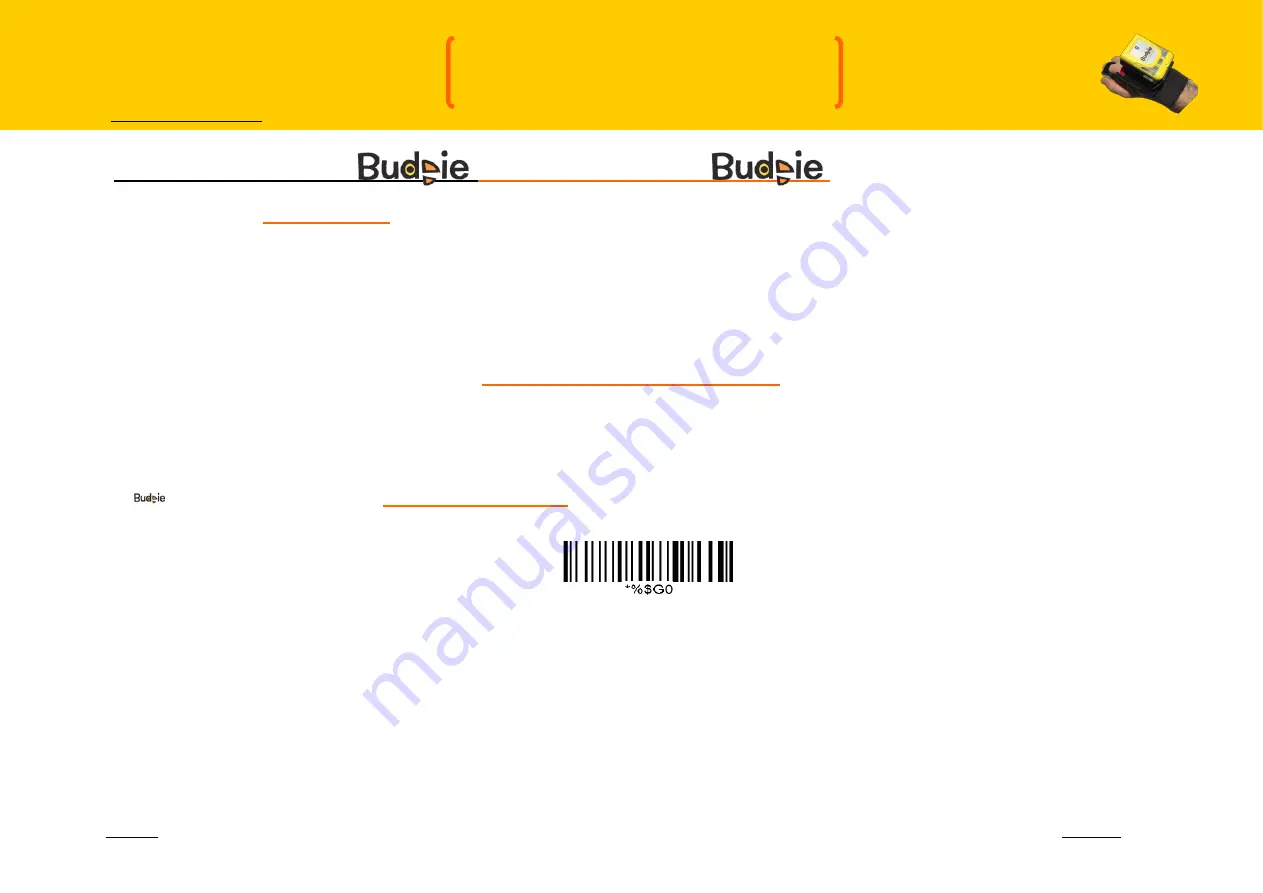 Budgie On The Go! User Programming Manual Download Page 11