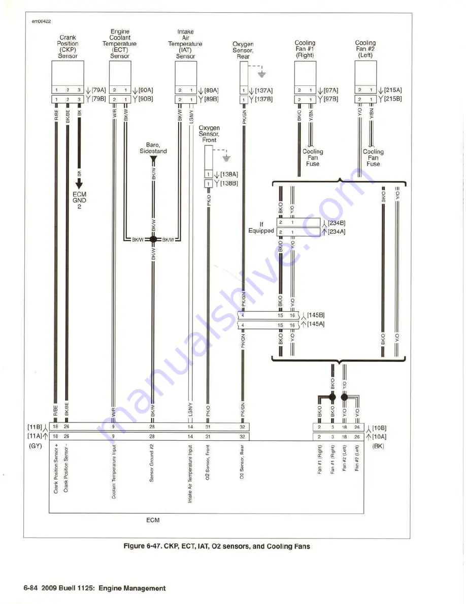 Buell 1125 2009 Series Скачать руководство пользователя страница 218