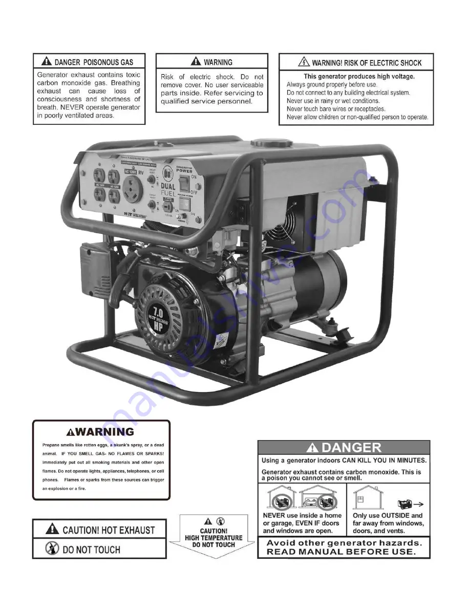 Buffalo Tools GEN4000DF-STW Скачать руководство пользователя страница 9