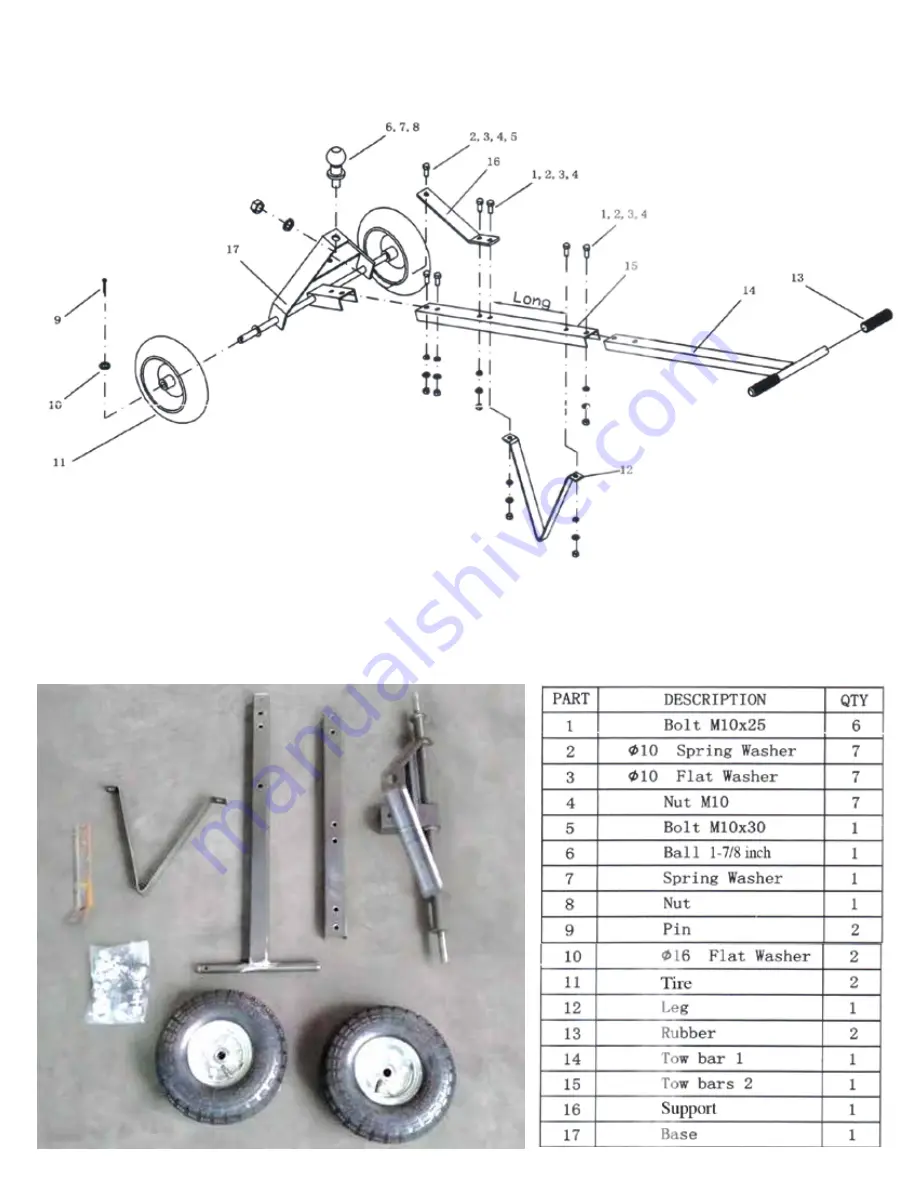 Buffalo Tools TRDOLLY Скачать руководство пользователя страница 2