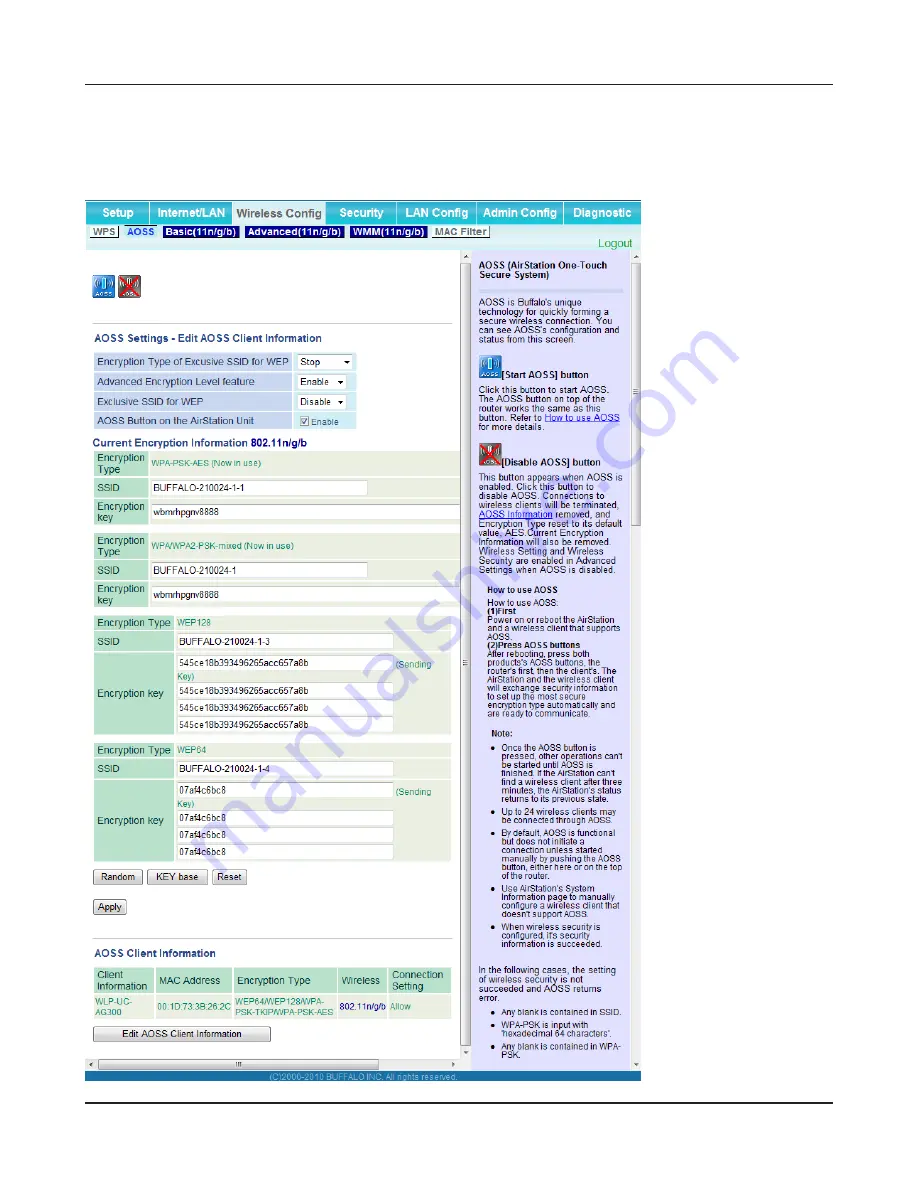 Buffalo AirStation HighPower WBMR-HP-GNV2 User Manual Download Page 34