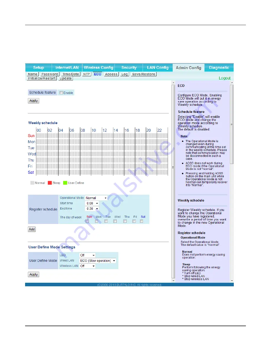 Buffalo AirStation HighPower WBMR-HP-GNV2 User Manual Download Page 55