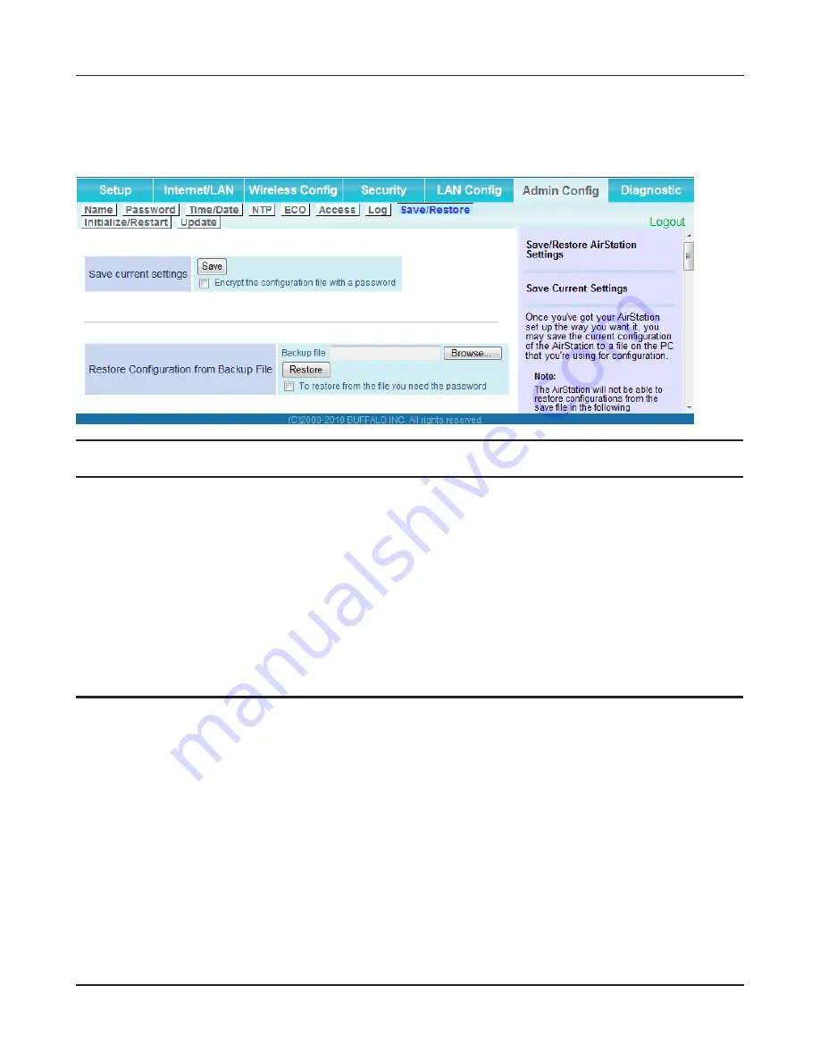 Buffalo AirStation HighPower WBMR-HP-GNV2 User Manual Download Page 59