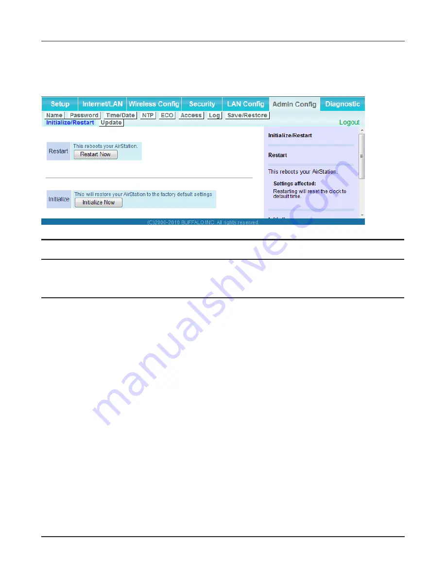 Buffalo AirStation HighPower WBMR-HP-GNV2 User Manual Download Page 60