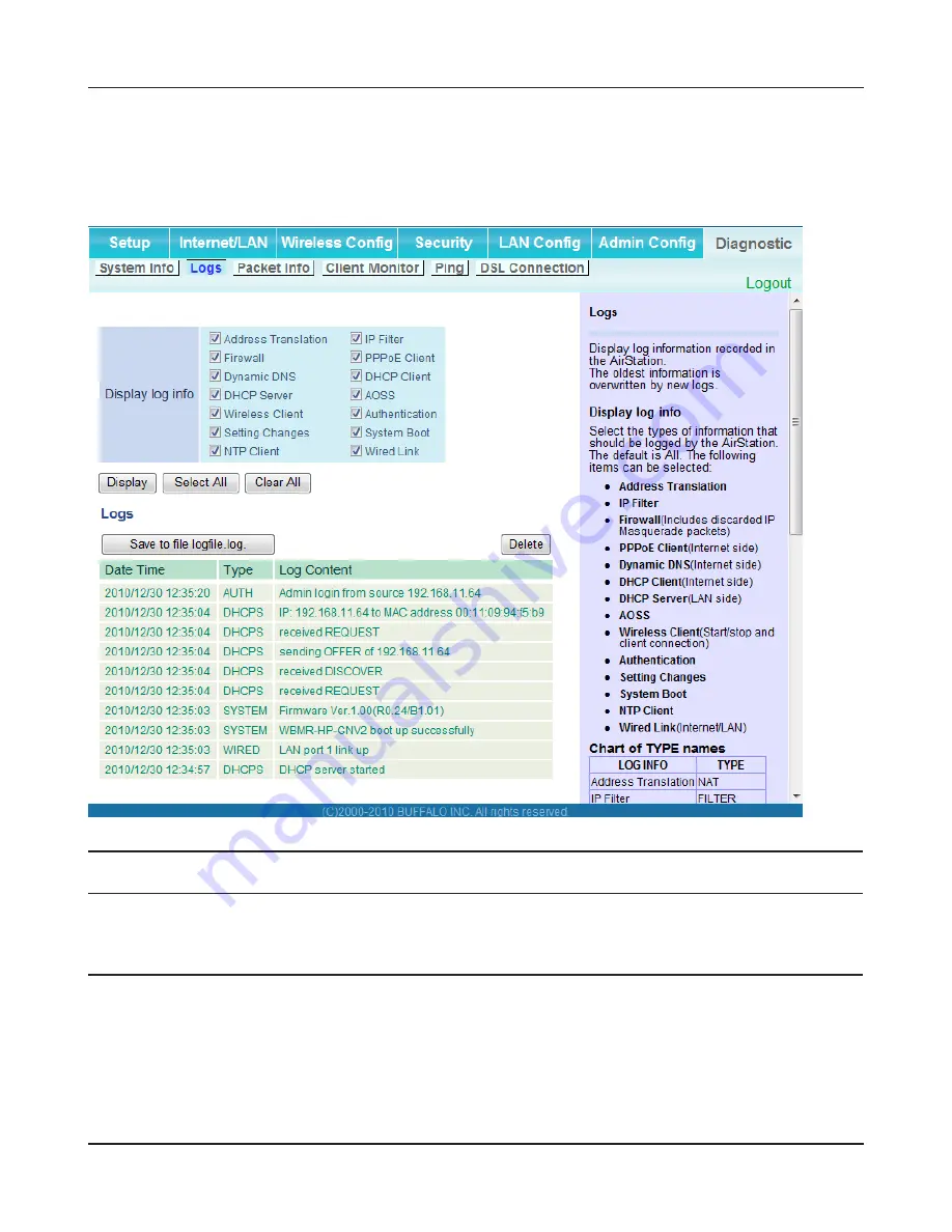 Buffalo AirStation HighPower WBMR-HP-GNV2 User Manual Download Page 64