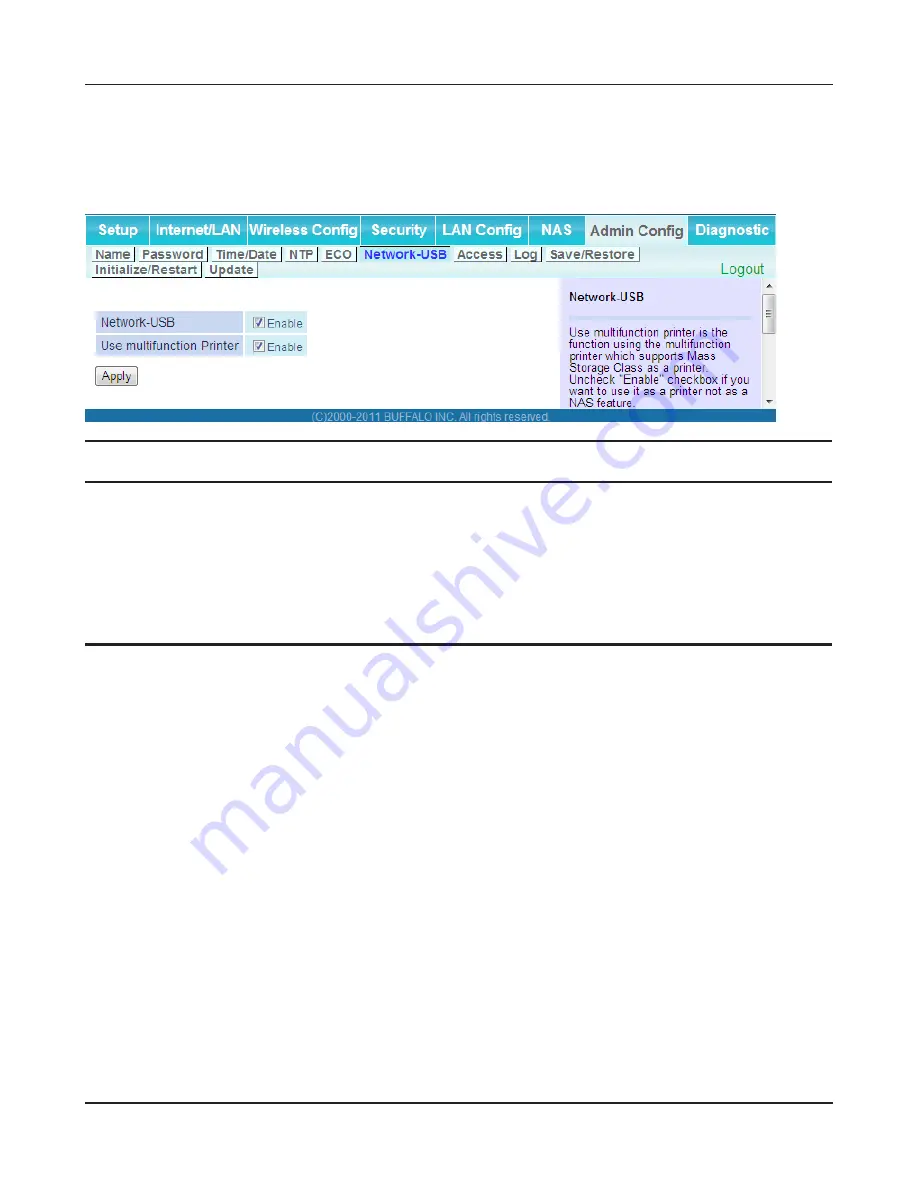 Buffalo AirStation Nfiniti WZR-HP-G300NH User Manual Download Page 117