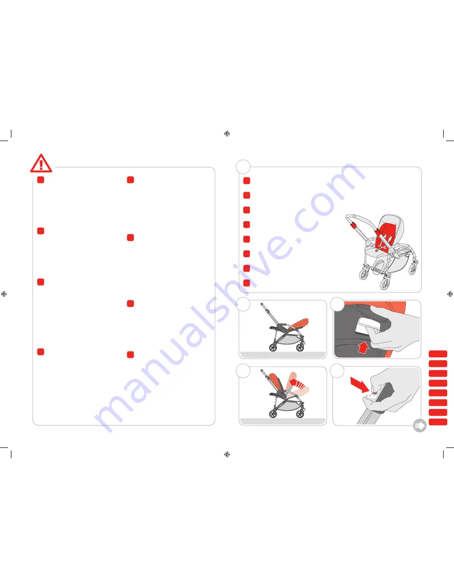 Bugaboo bee Скачать руководство пользователя страница 62