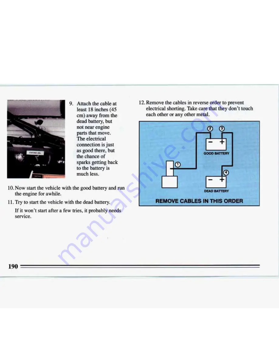 Buick RIVIERA 1993 Manual Download Page 192