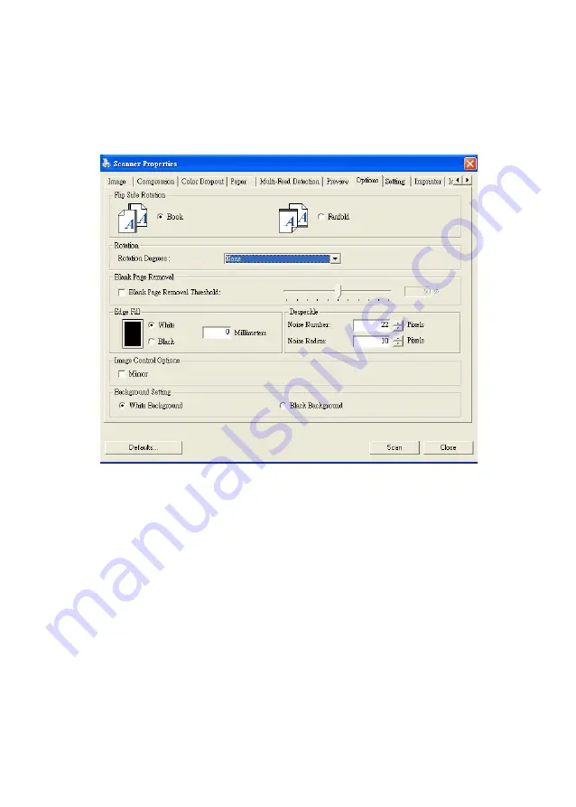 BulletScan M80 User Manual Download Page 60