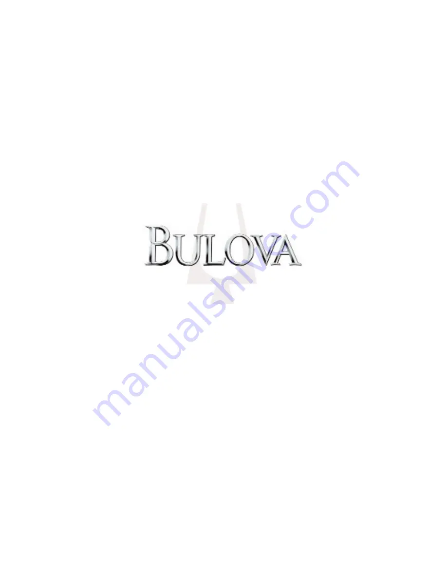 Bulova 98A118 Owner'S Manual And Warranty Download Page 3