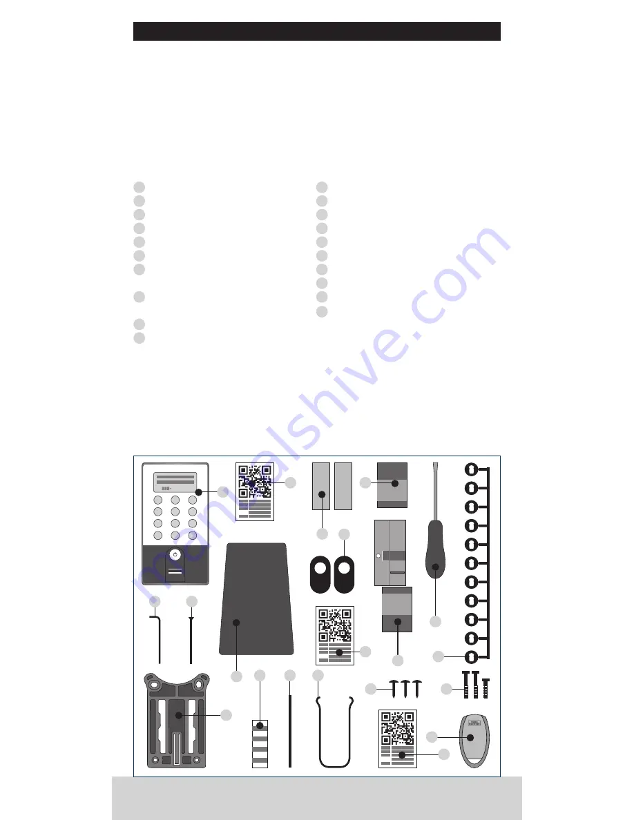 BURG-WACHTER secuENTRY Assembly And User'S Manual Download Page 83