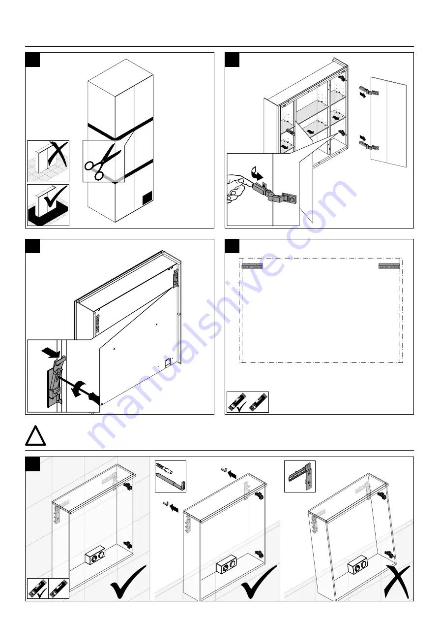 burgbad M1237 Fitting Instructions Manual Download Page 6