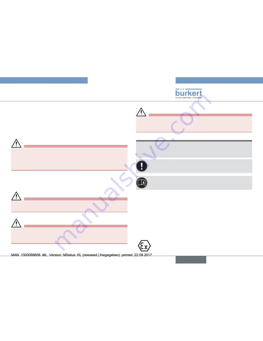 Burkert 2035 Operating Instructions Manual Download Page 5