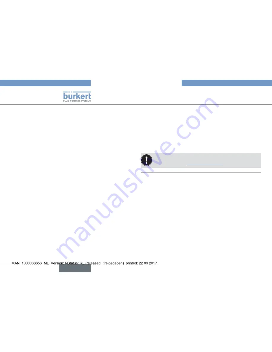 Burkert 2035 Operating Instructions Manual Download Page 10