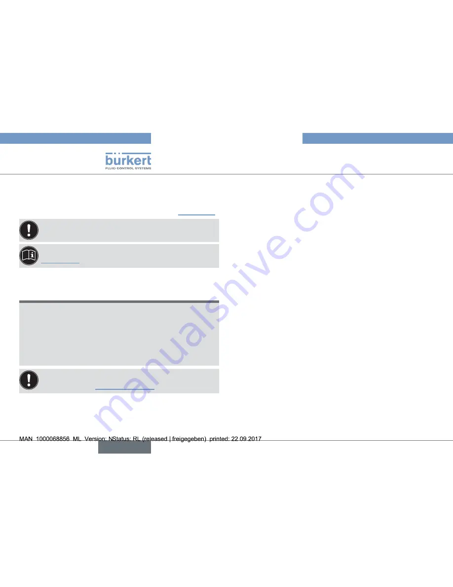 Burkert 2035 Operating Instructions Manual Download Page 30