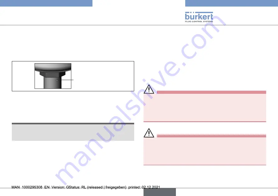 Burkert 2101 Скачать руководство пользователя страница 25