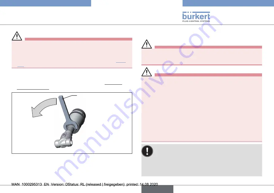 Burkert 2301 Series Скачать руководство пользователя страница 27