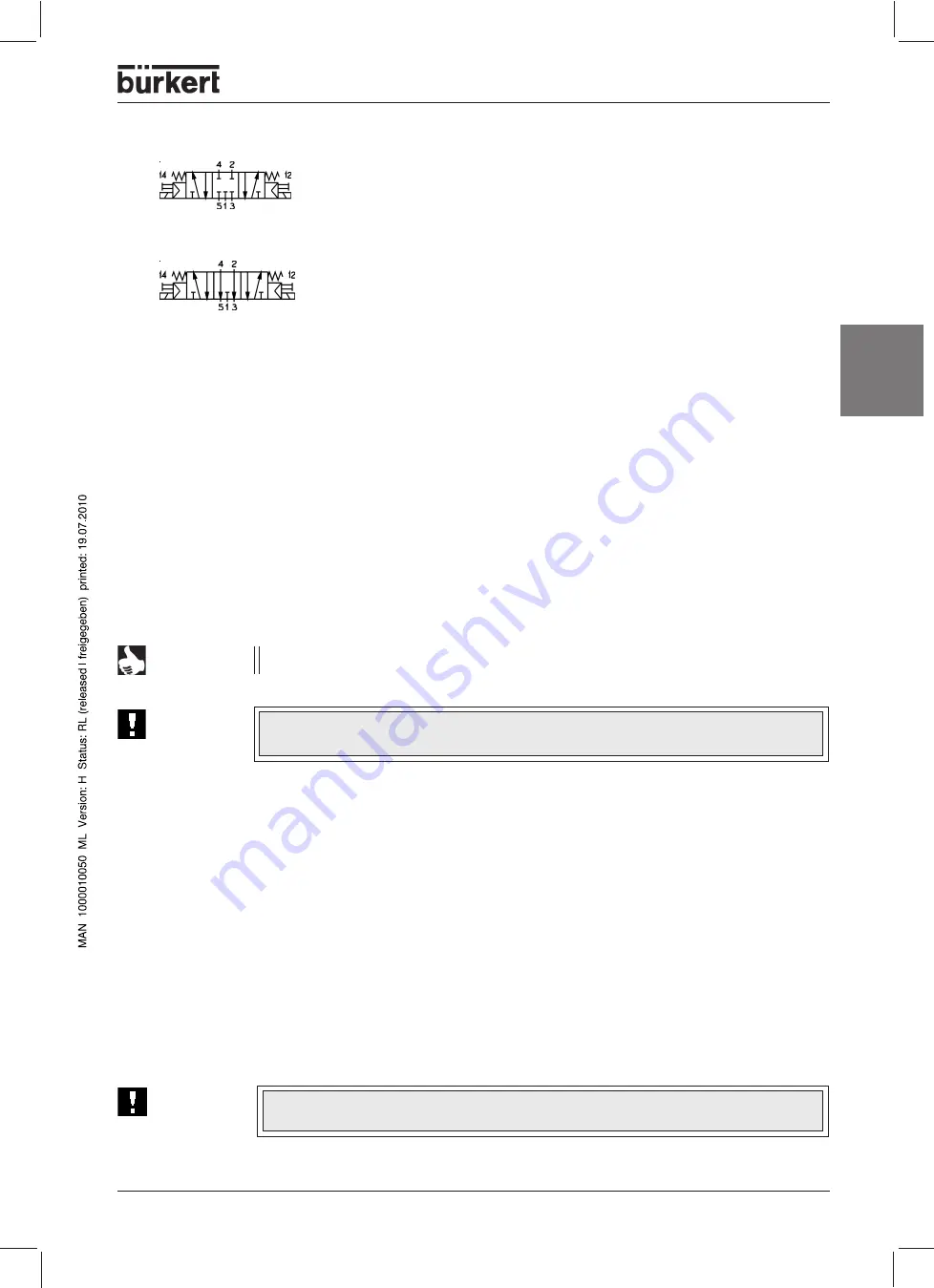 Burkert 6518 Operating Instructions Manual Download Page 11