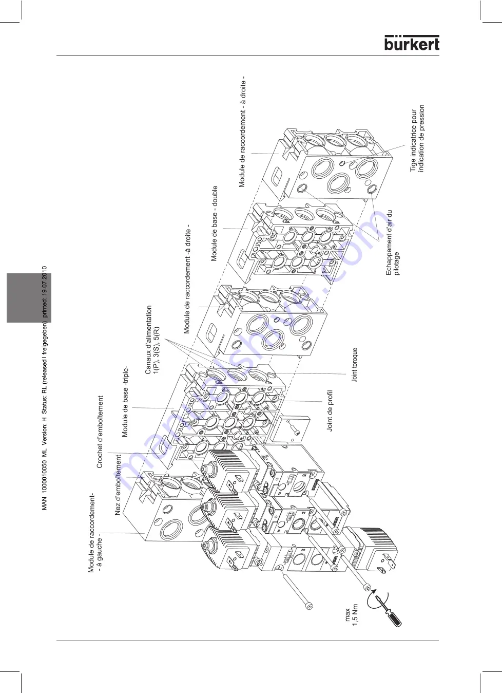 Burkert 6518 Operating Instructions Manual Download Page 48