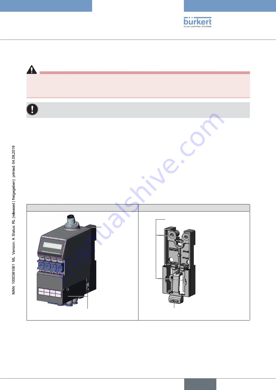 Burkert 8653 AirLINE Field Скачать руководство пользователя страница 17