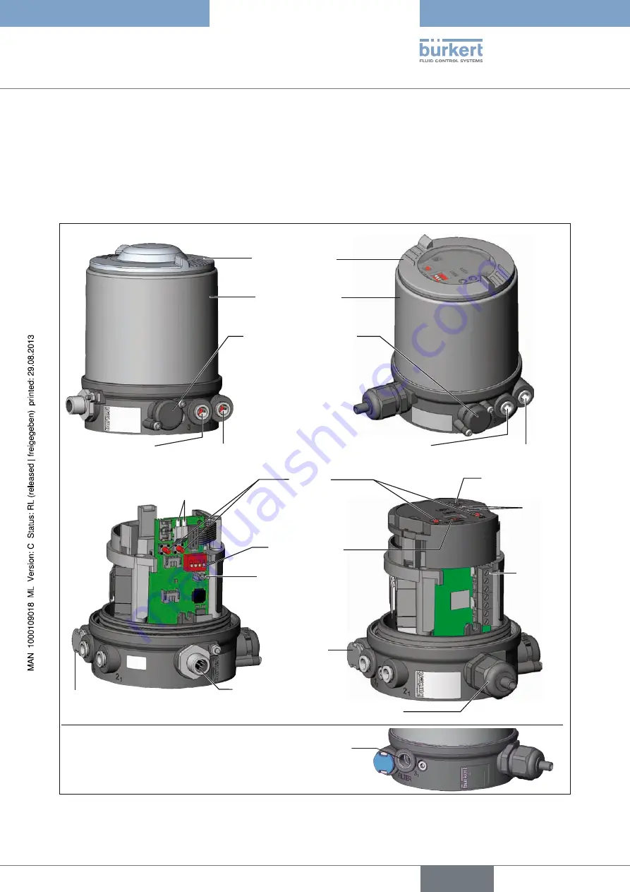 Burkert 8694 Скачать руководство пользователя страница 13