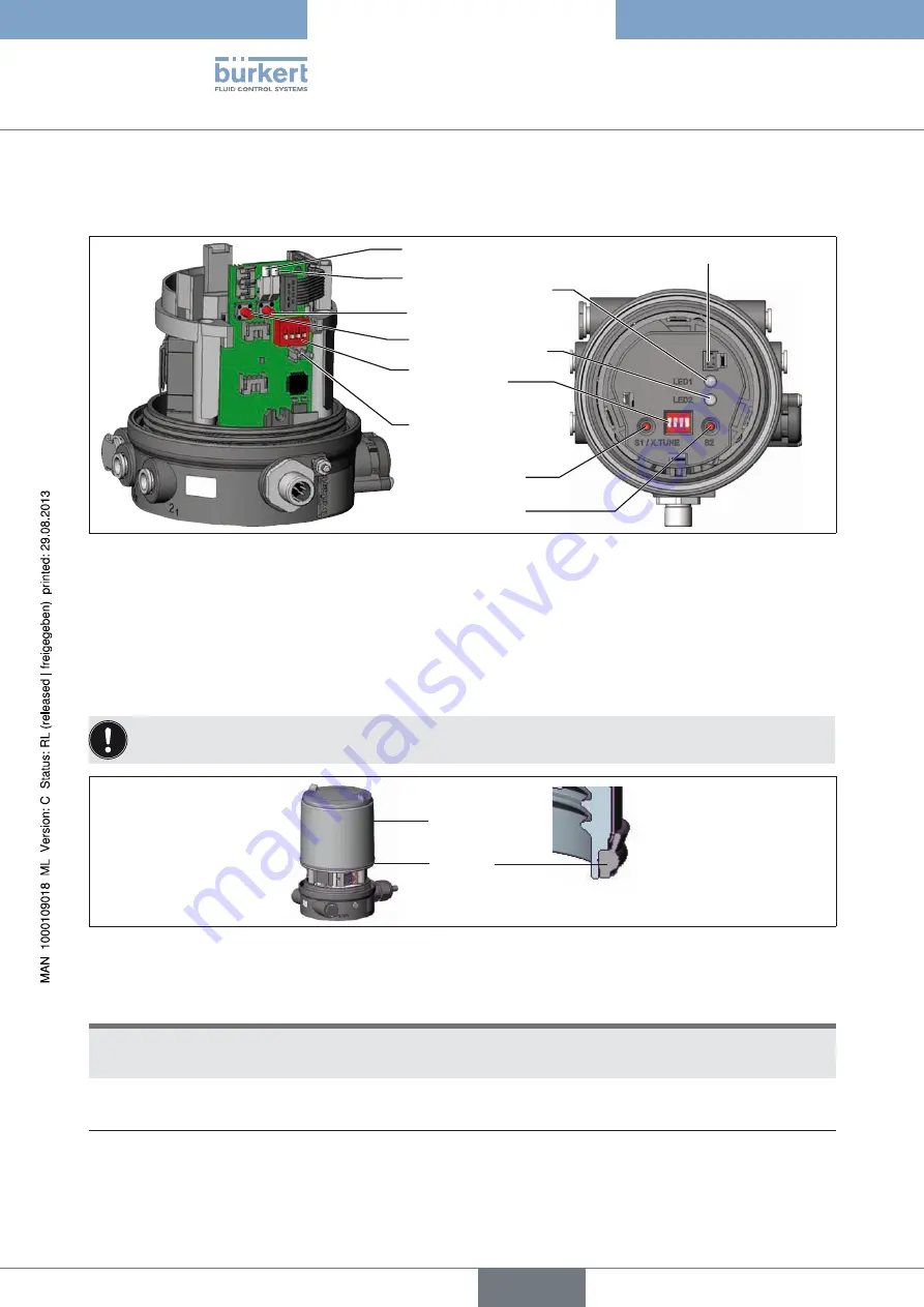 Burkert 8694 Operating Instructions Manual Download Page 182