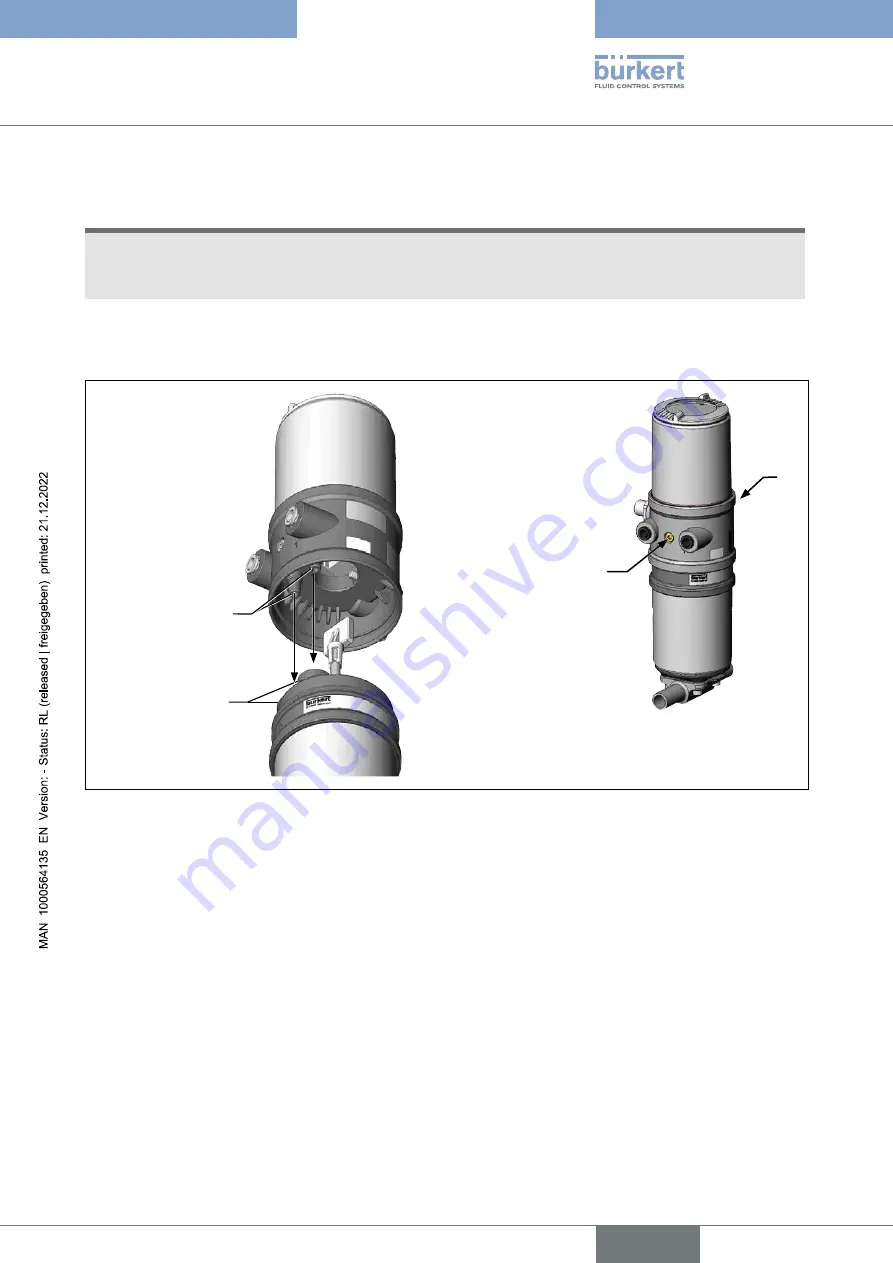 Burkert 8695 Series Operating Instructions Manual Download Page 23