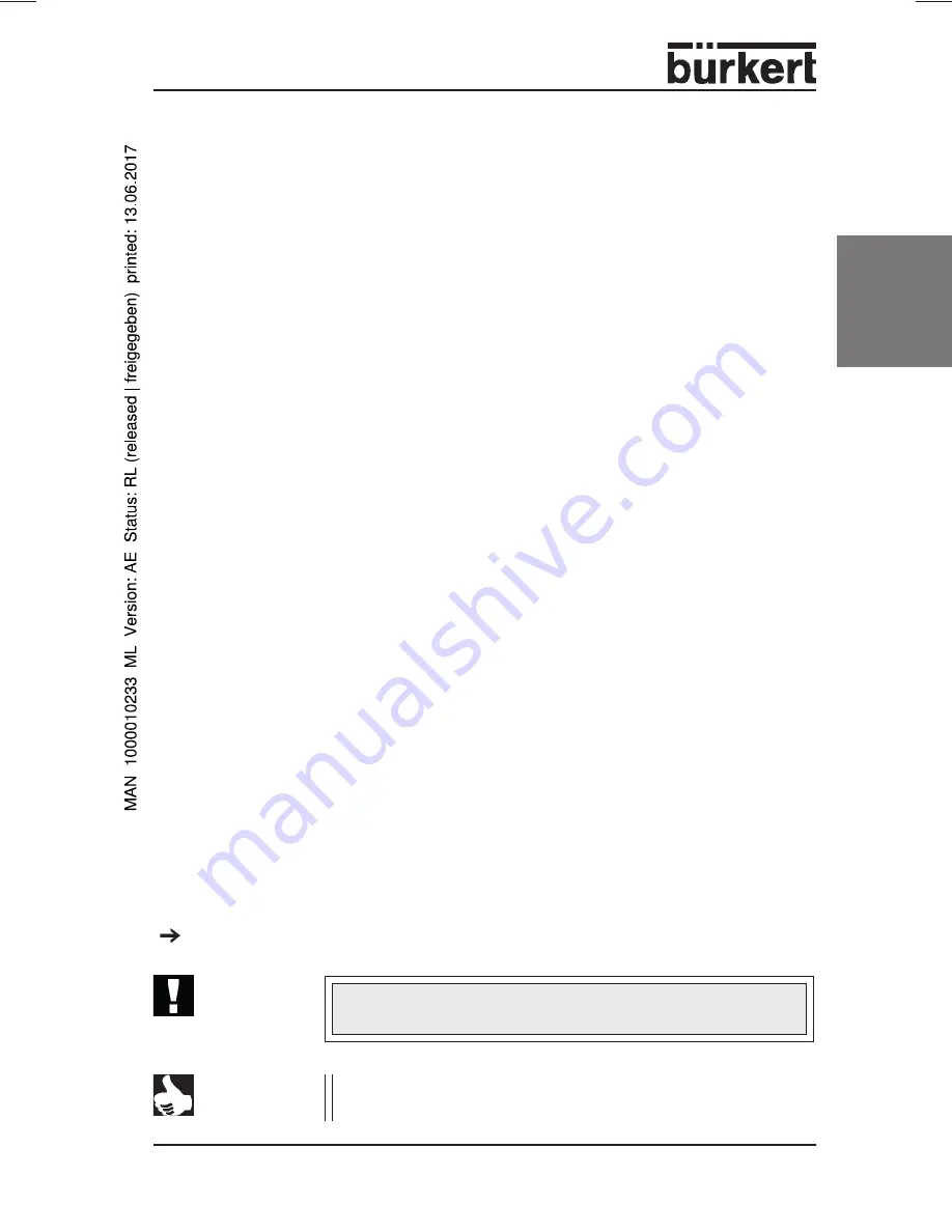 Bürkert 2012 Operating Instructions Manual Download Page 3