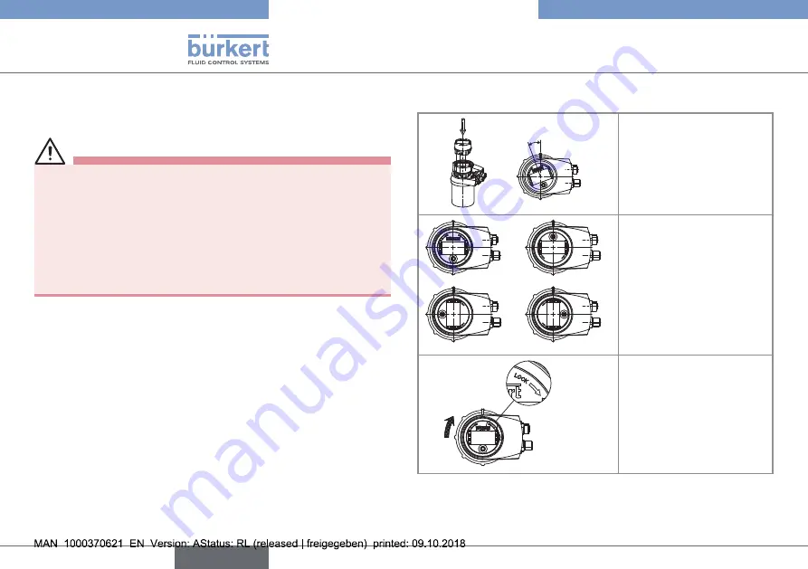 Bürkert 8228 ELEMENT Quick Start Manual Download Page 14