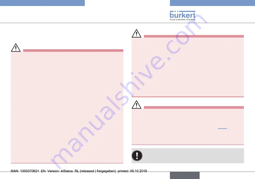 Bürkert 8228 ELEMENT Quick Start Manual Download Page 15