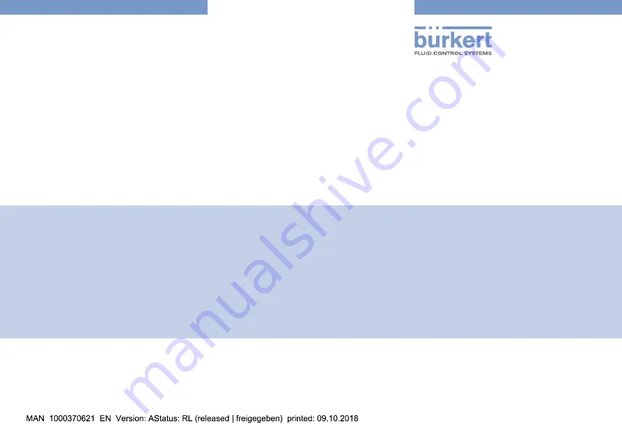 Bürkert 8228 ELEMENT Quick Start Manual Download Page 32