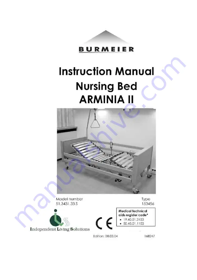 burmeier ARMINIA II Instruction Manual Download Page 1