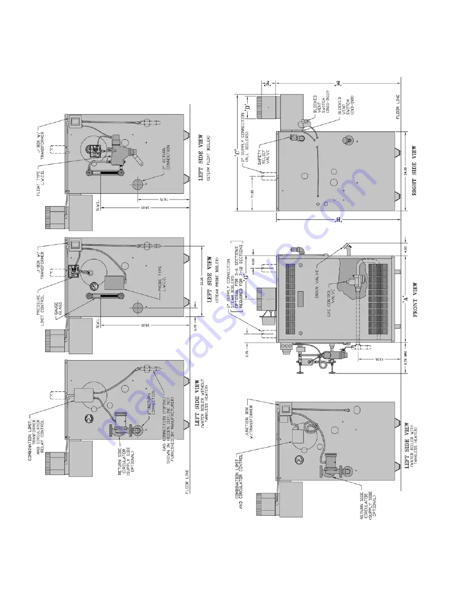 Burnham INDEPENDENCE IN10 CANADA Installation & Service Instructions Manual Download Page 4