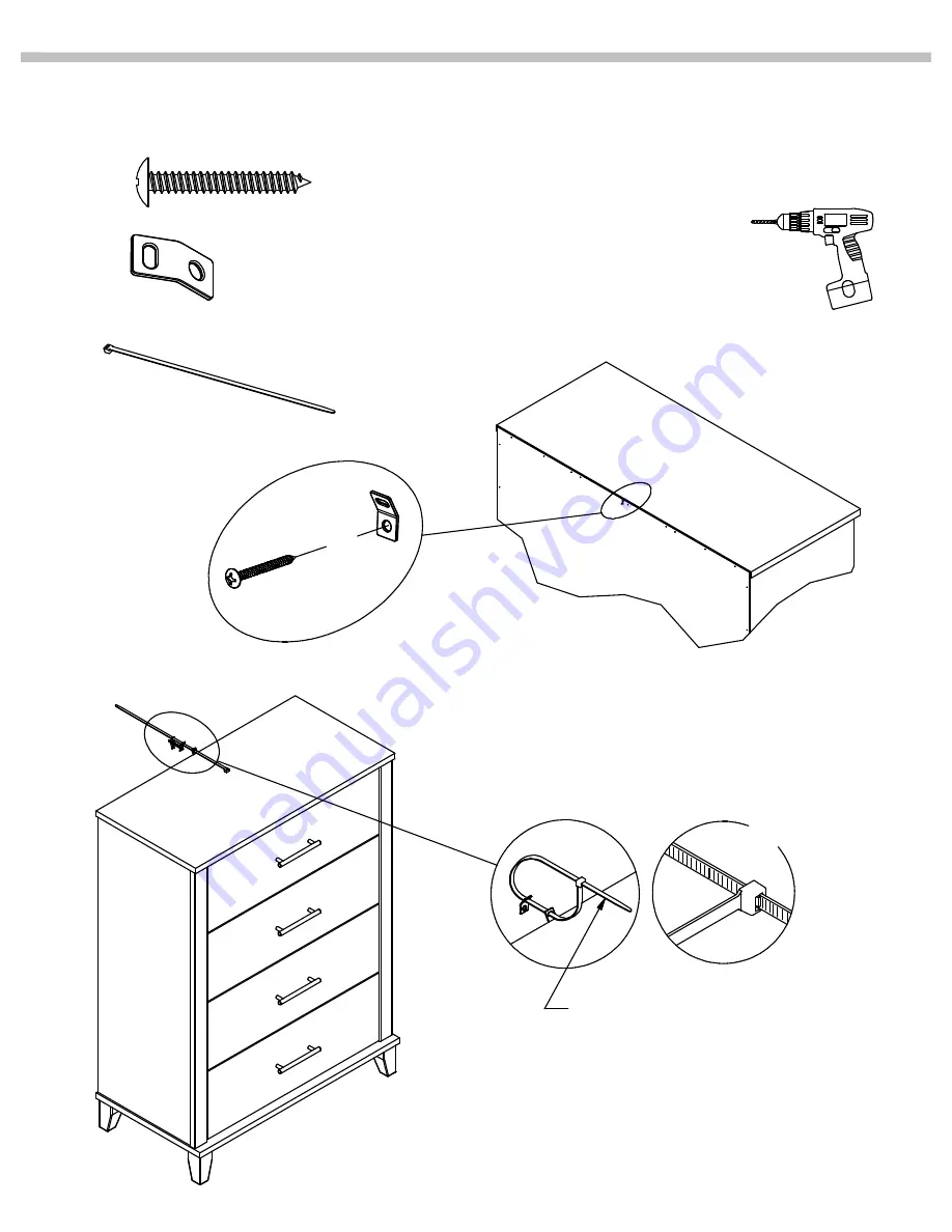 BUSH FURNITURE A184141C Assembly Instructions Manual Download Page 34