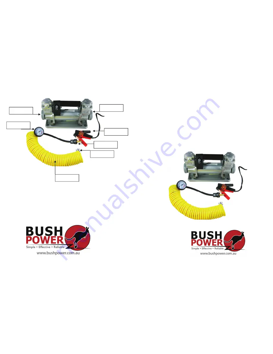 Bush Power WM102-6 Operating Instructions Download Page 1