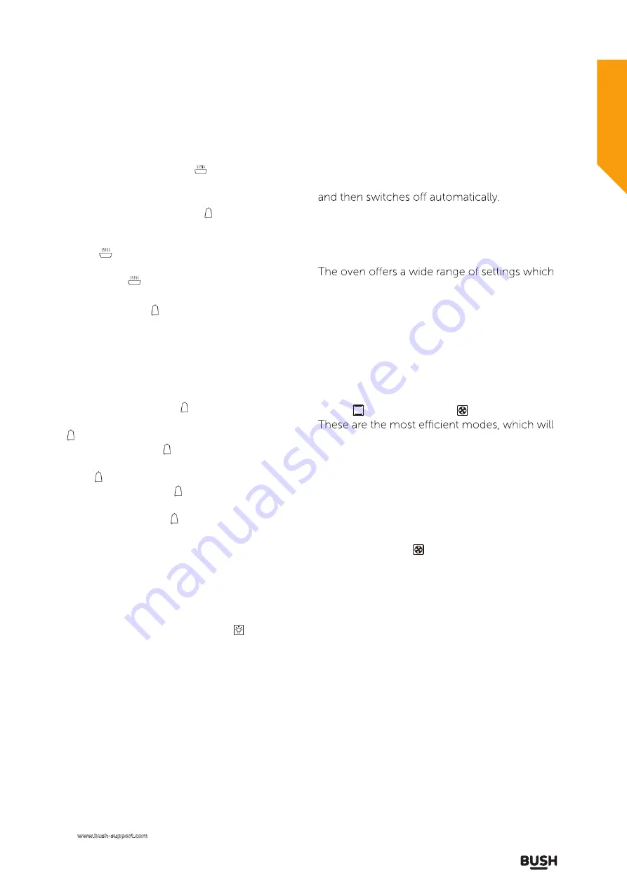 Bush BRC90EBLK Instruction Manual Download Page 24