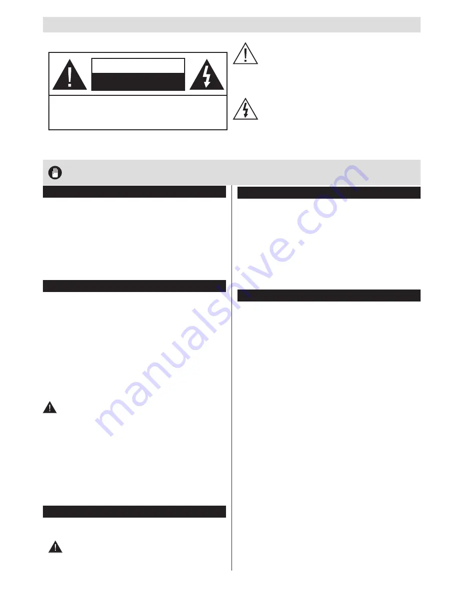 Bush DLED32165HD Installation & Operating Instructions Manual Download Page 3