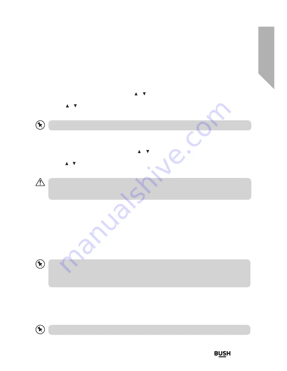 Bush NE-6451 Instruction Manual Download Page 19