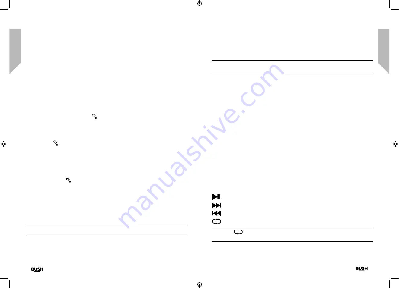 Bush PT-941 Instruction Manual Download Page 10